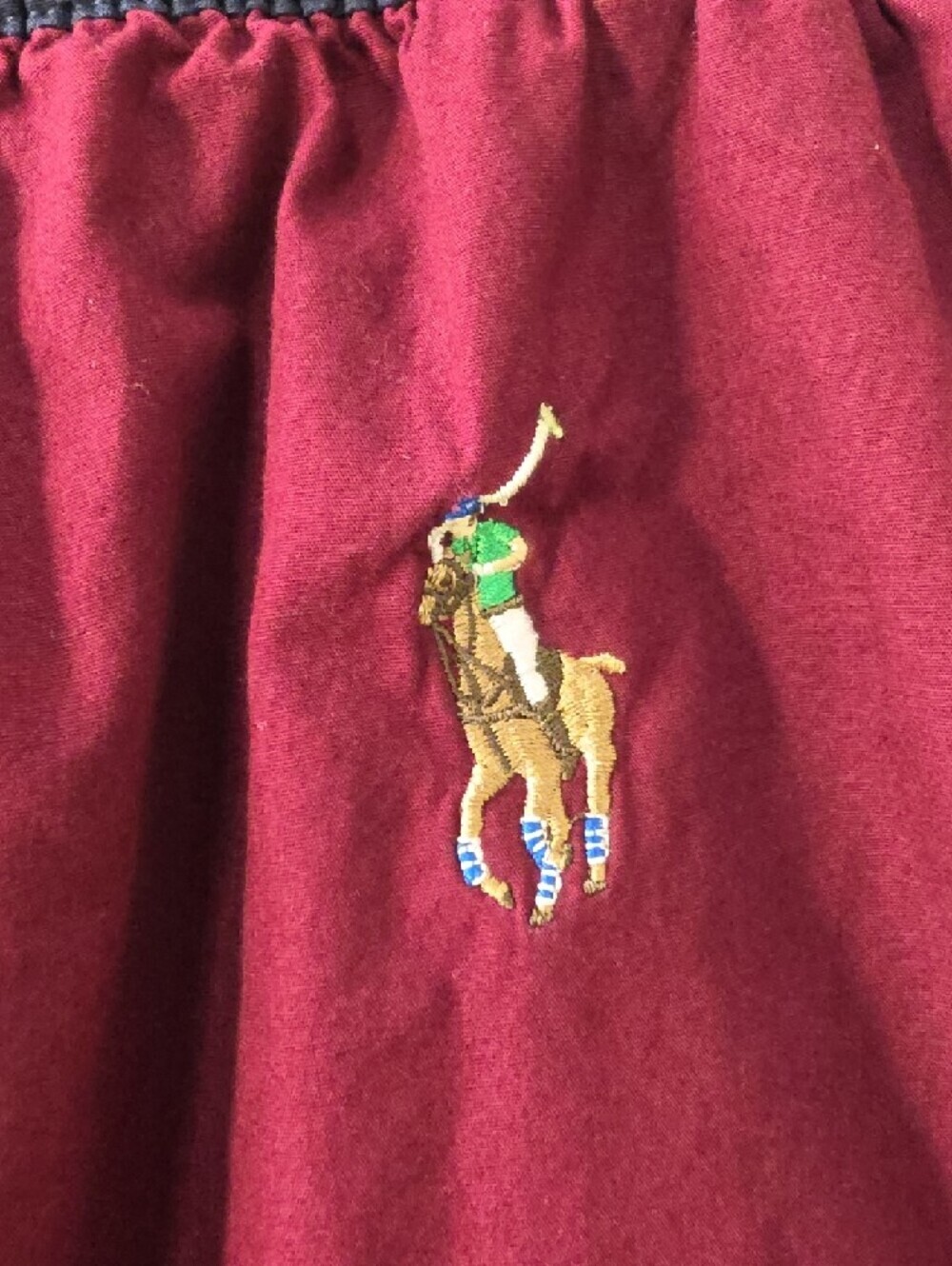 Polo by Ralph Lauren Men's Maroon Pajama Pants 100% Cotton - Medium - Picture 2 of 8